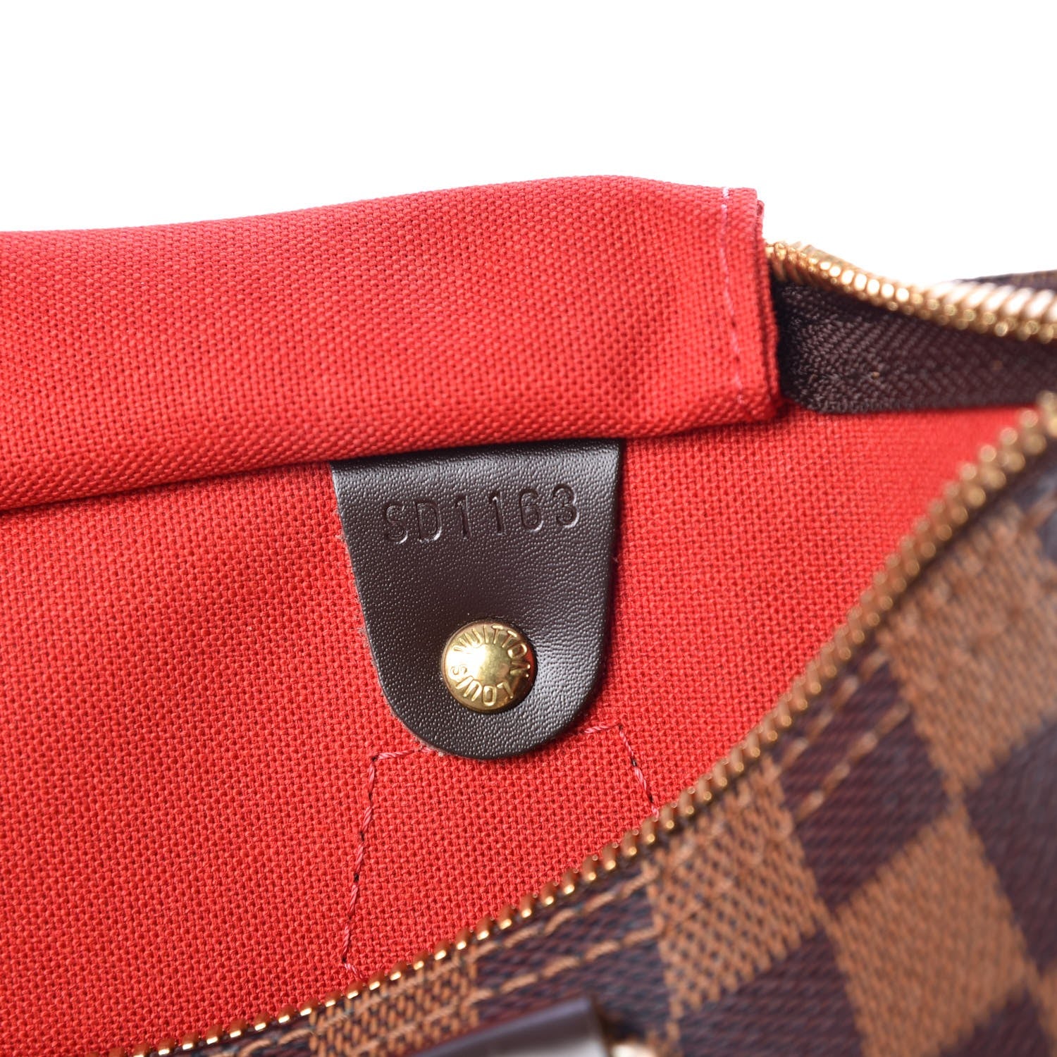 Louis Vuitton Damier Ebene Speedy Bandouliere 30 7 of 13