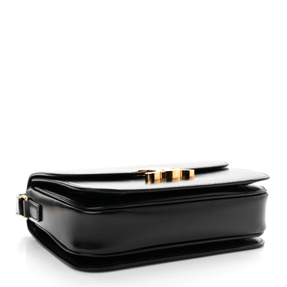 Celine Shiny Calfskin Medium Triomphe Black 4 of 14