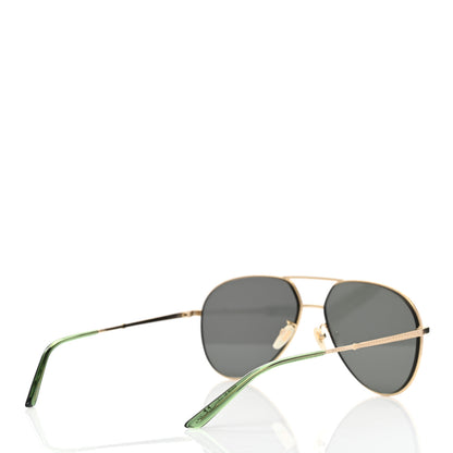 Gucci Metal Aviator Sunglasses GG0356S Green 4 of 9