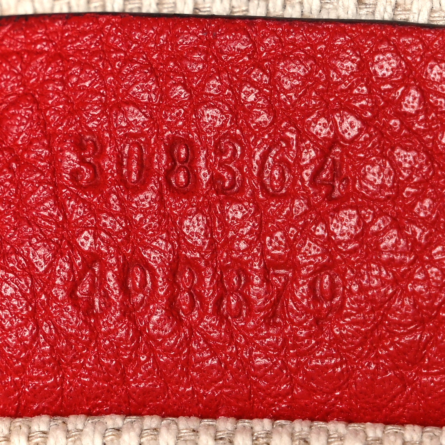 Gucci Pebbled Calfskin Small Soho Disco Bag Vibrant Red 1881990