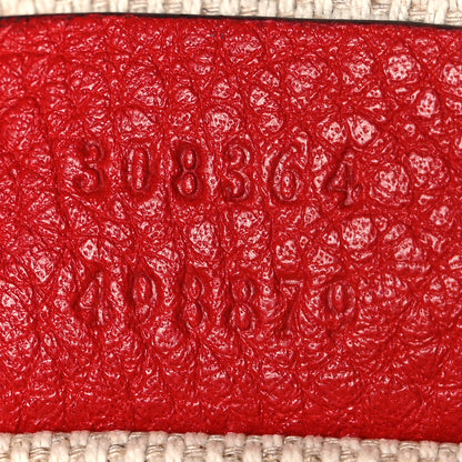 Gucci Pebbled Calfskin Small Soho Disco Bag Vibrant Red 7 of 10