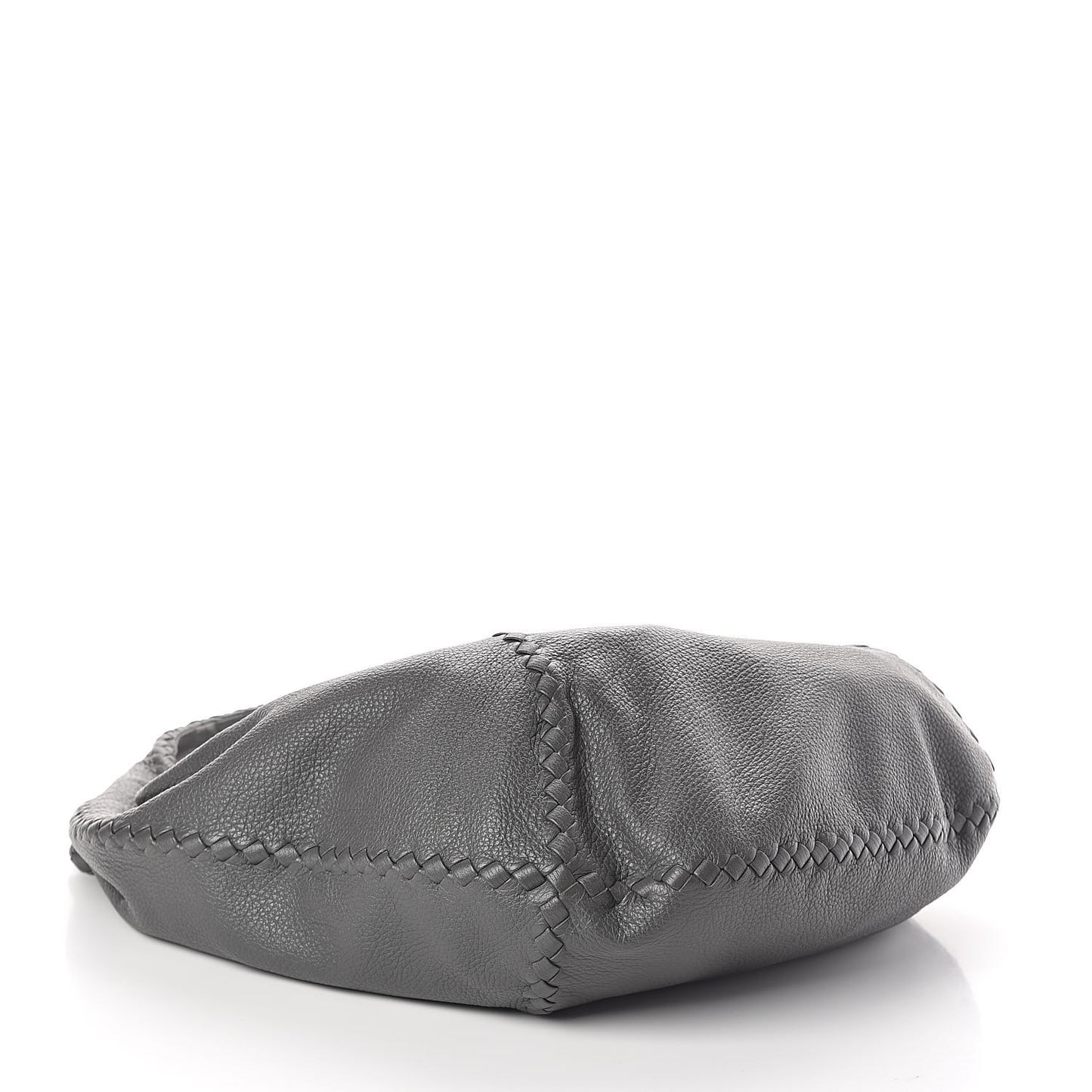 Cervo Deerskin Large Hobo New Grey