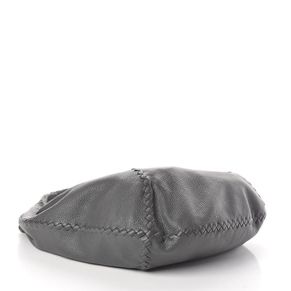 Bottega Veneta Cervo Deerskin Large Hobo New Grey 4 of 9
