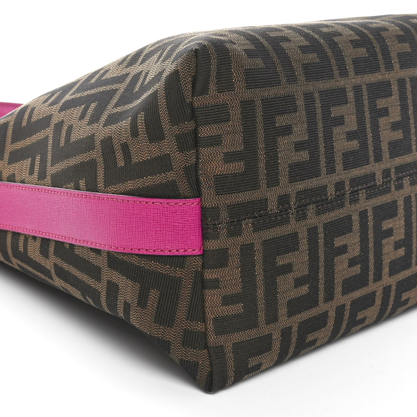 Zucca Vitello Spalmati Small Hobo Tobacco Magenta