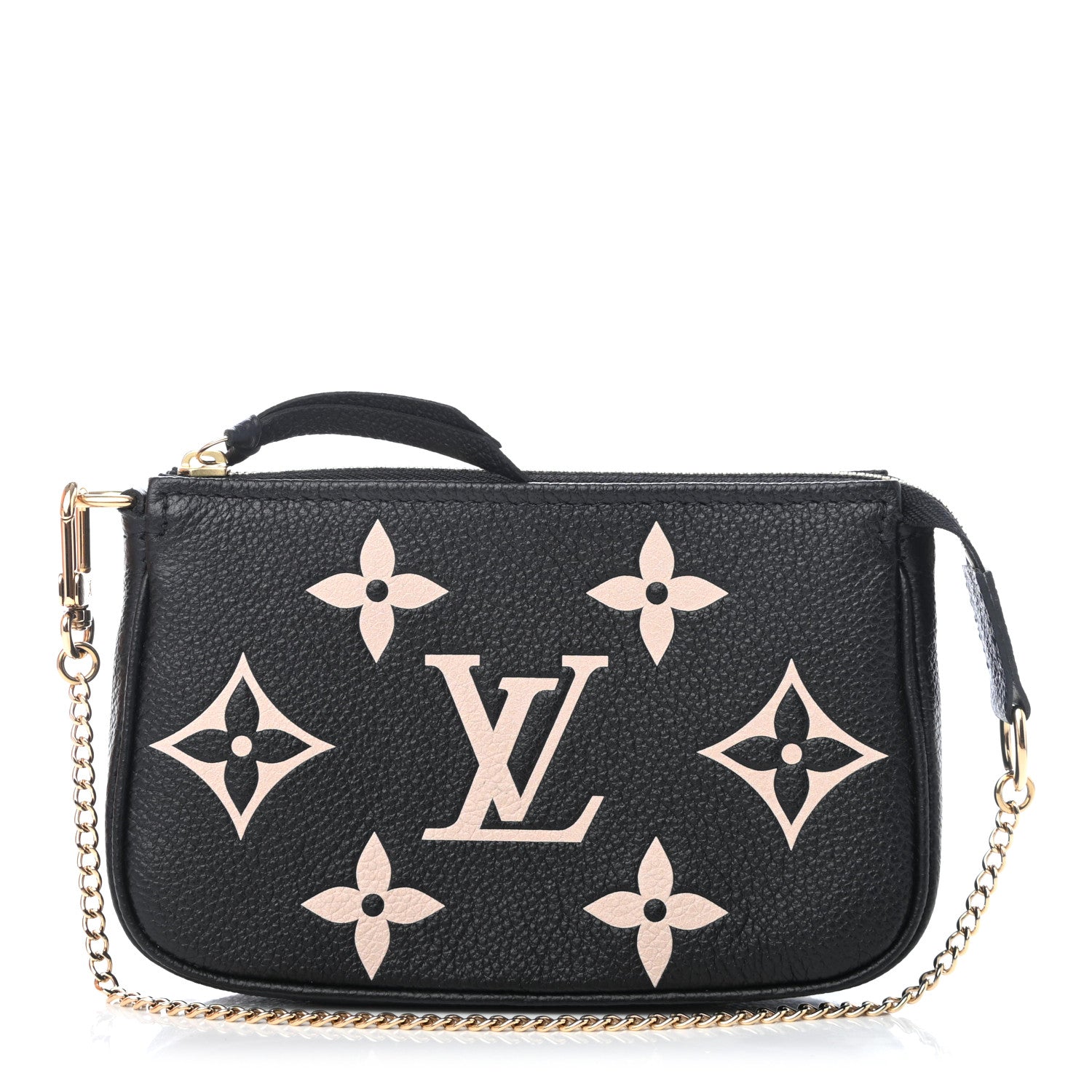 Louis Vuitton Empreinte Monogram Giant Mini Pochette Accessories Black 1 of 4
