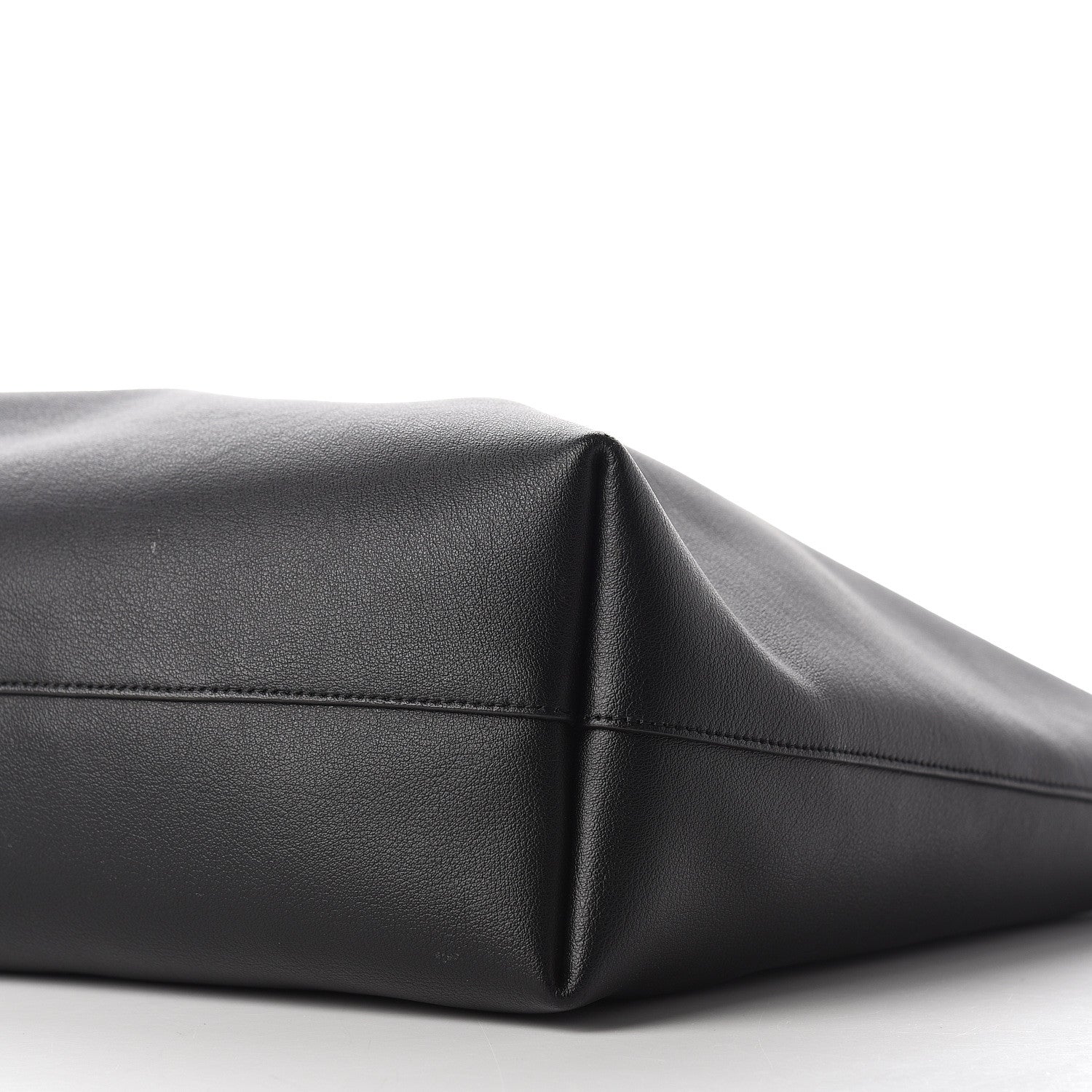 Saint Laurent Calfskin Large Shopping Tote Black 9 of 10