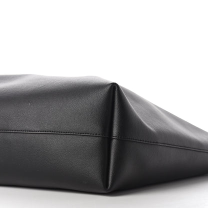 Saint Laurent Calfskin Large Shopping Tote Black 9 of 10