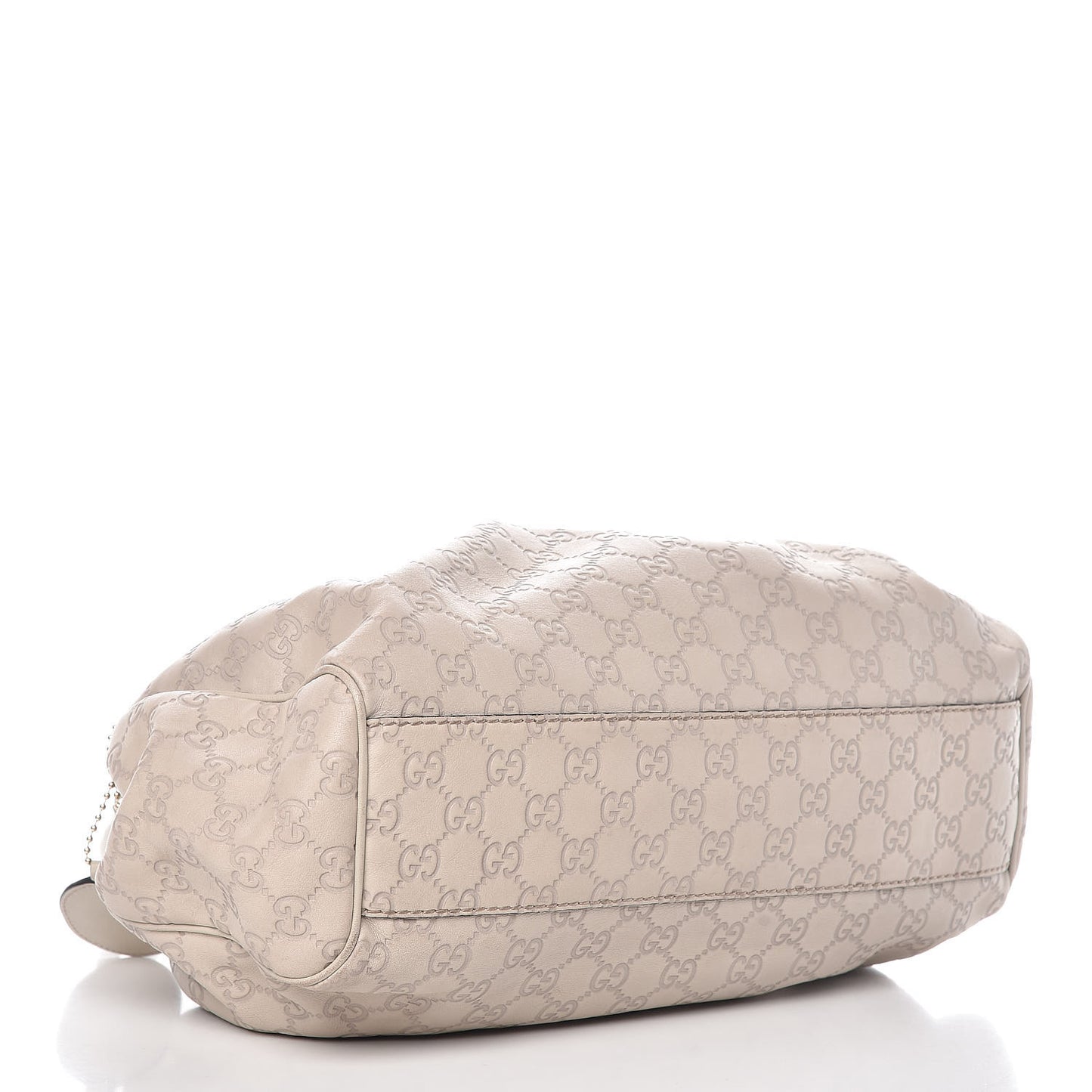 Guccissima Medium Sukey Tote Mystic White