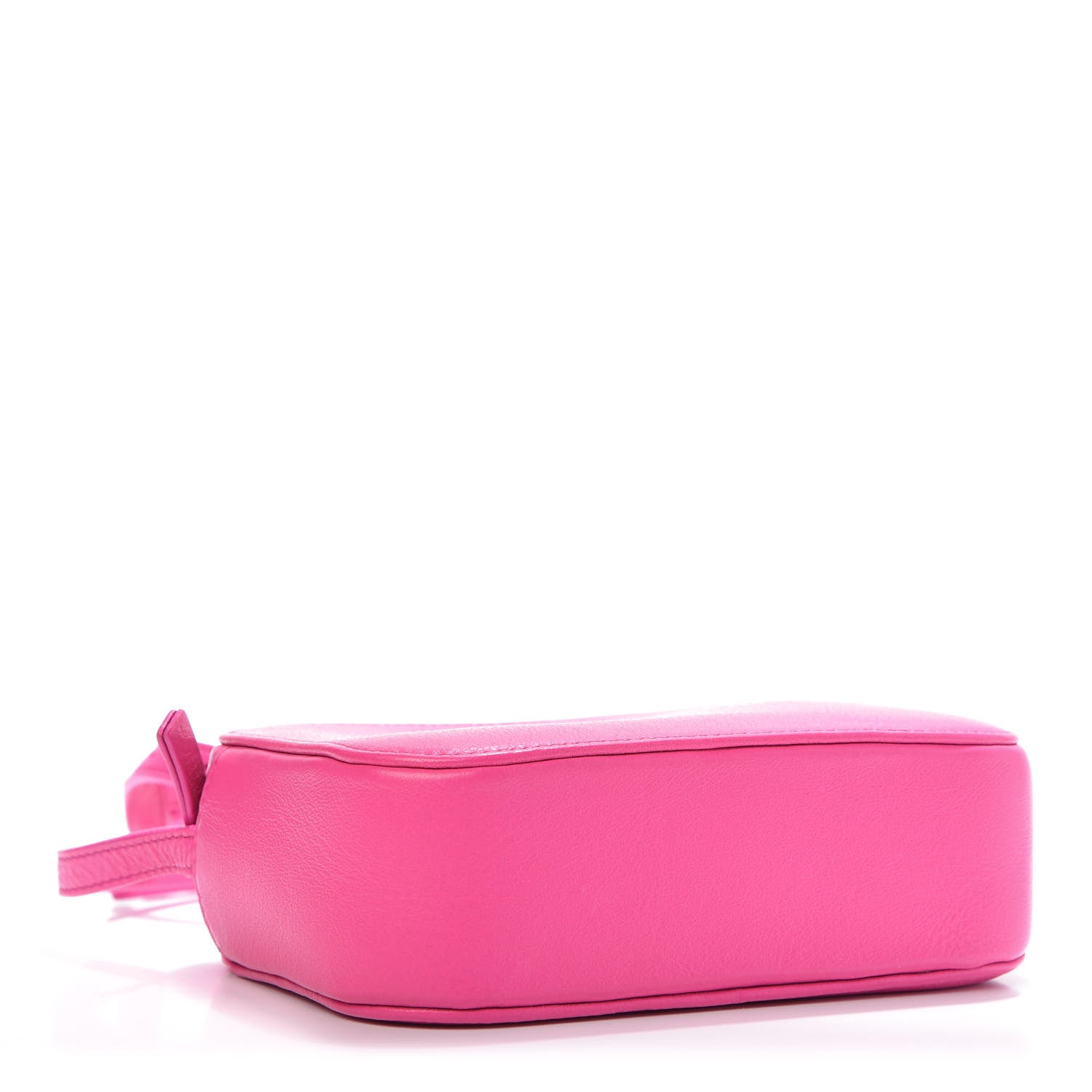 Balenciaga Calfskin Logo XS Everyday Camera Bag Acid Fuchsia Black 4 of 10