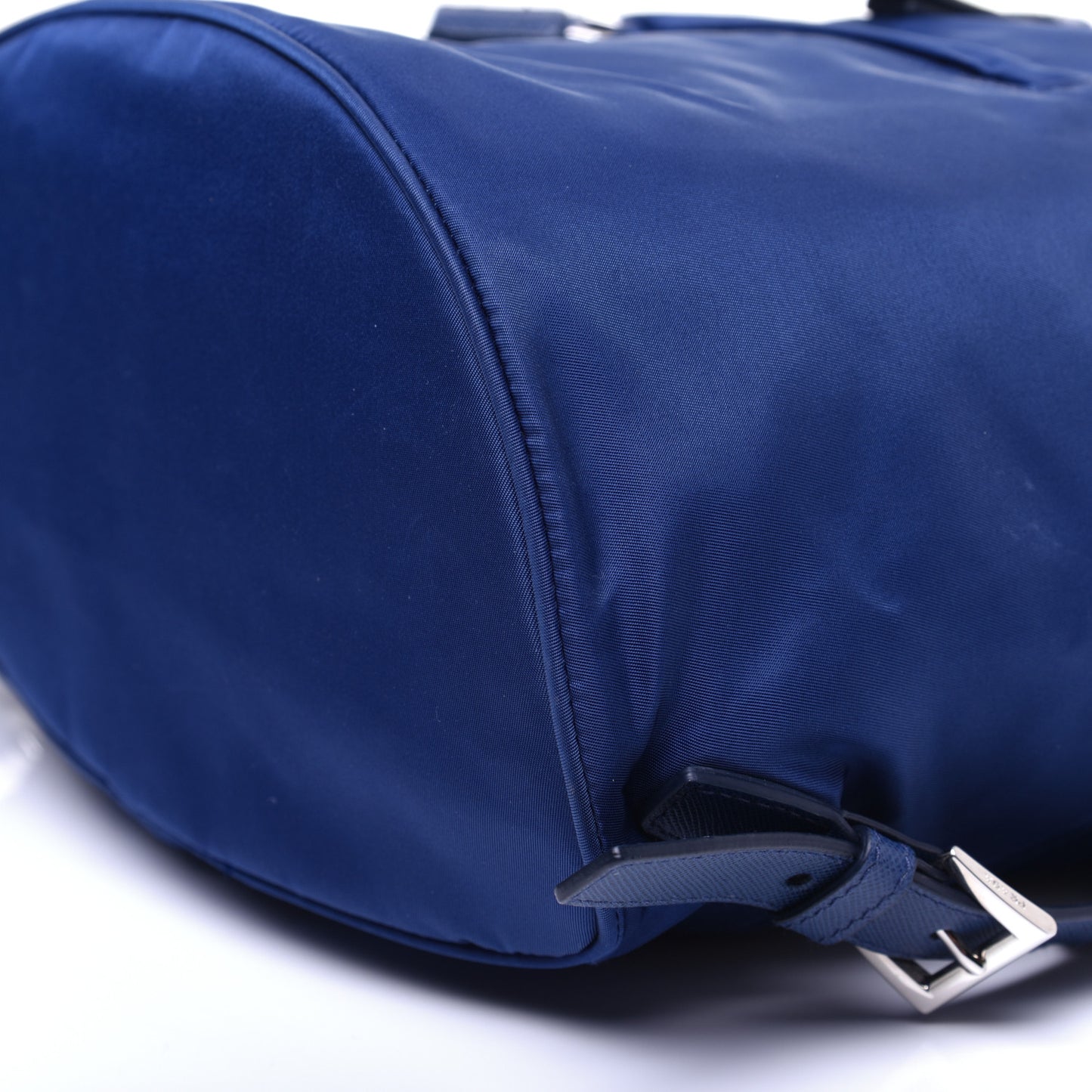 Tessuto Nylon Saffiano Vela Medium Backpack Baltico