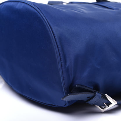 Prada Tessuto Nylon Saffiano Vela Medium Backpack Baltico 6 of 11