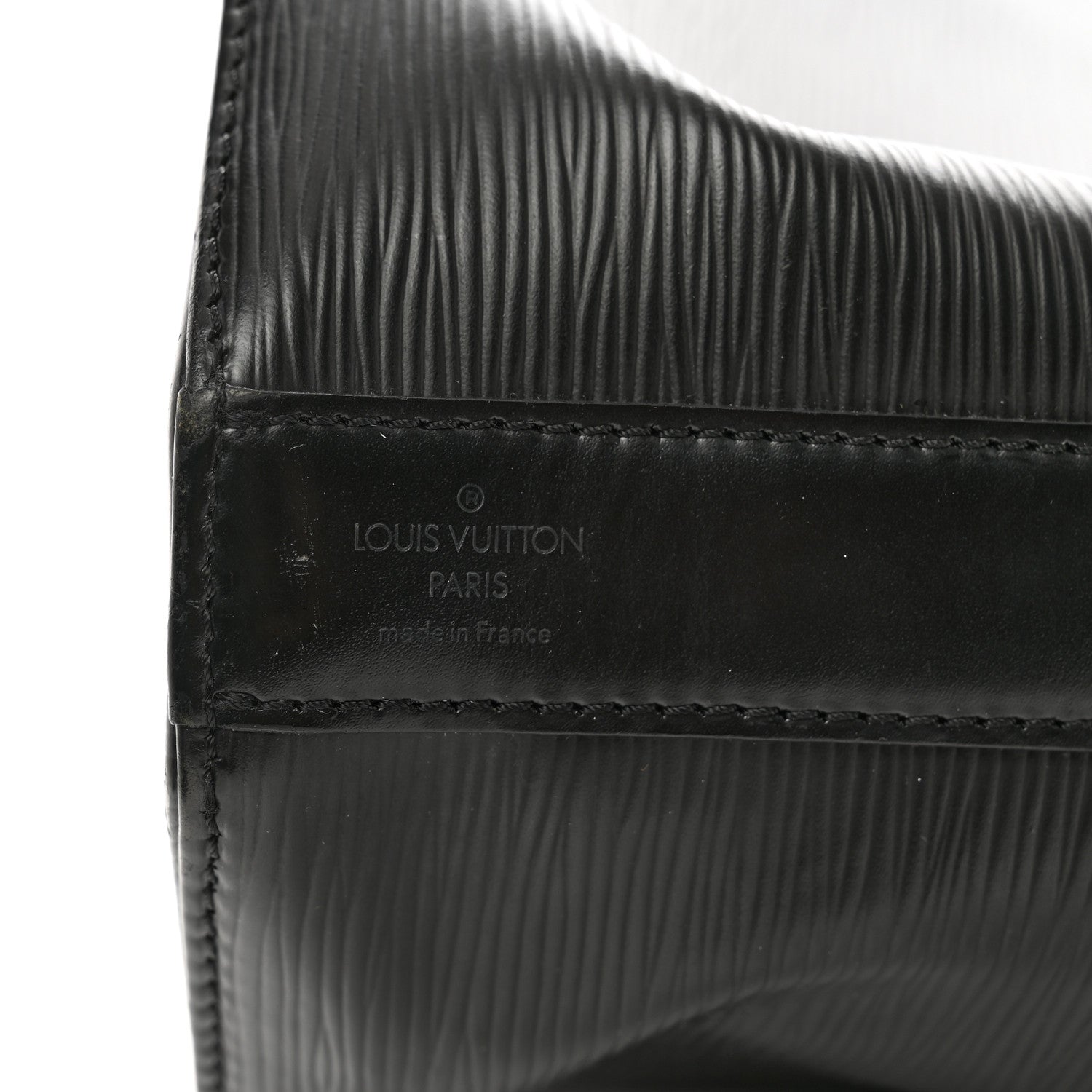 Louis Vuitton Epi Sac D'Epaule GM Black 7 of 10