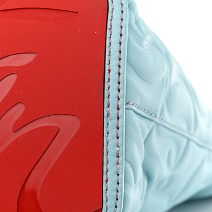 Christian Louboutin Nappa Embossed East West Cabata Tote Mineral 14 of 15