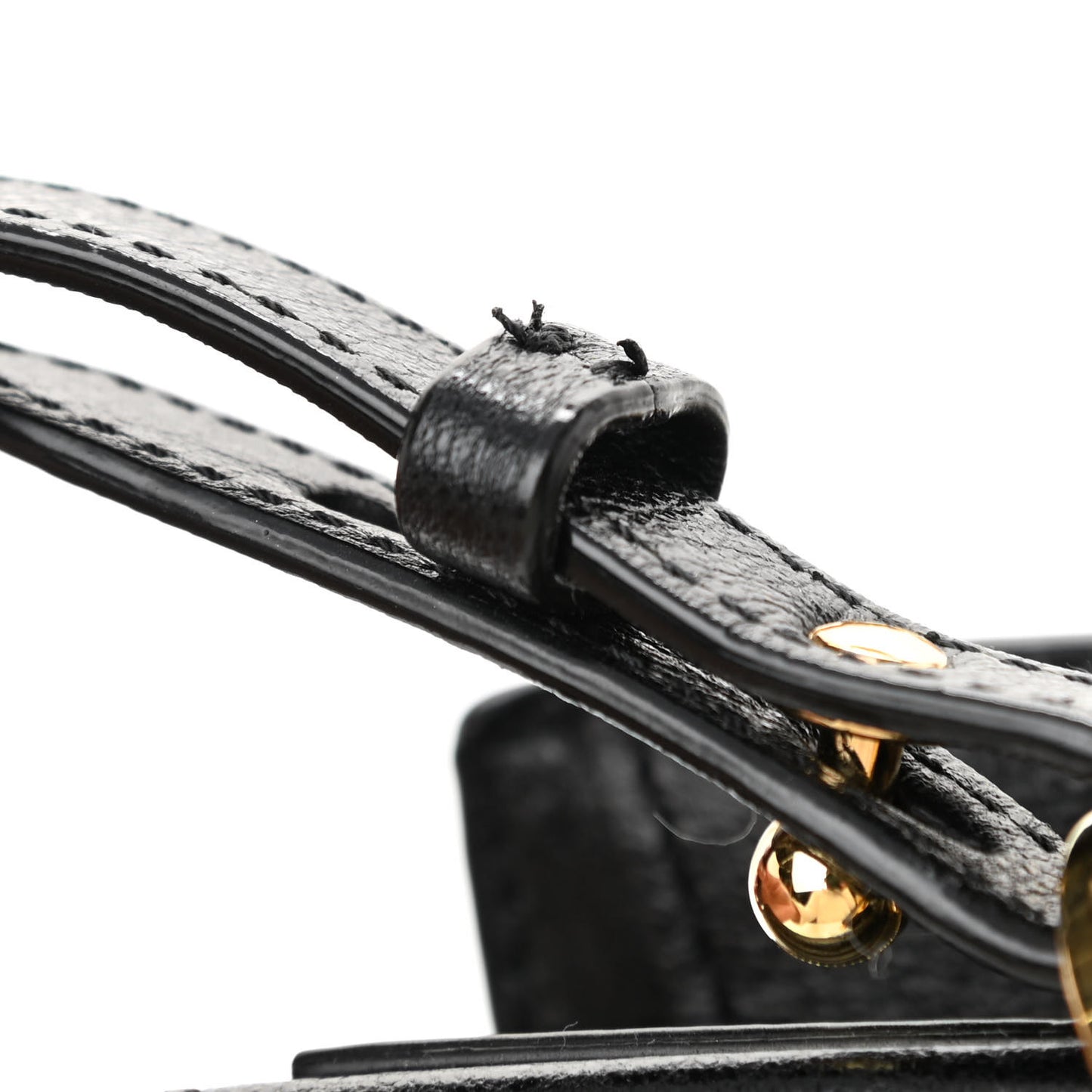 Textured Calfskin Satchel Black
