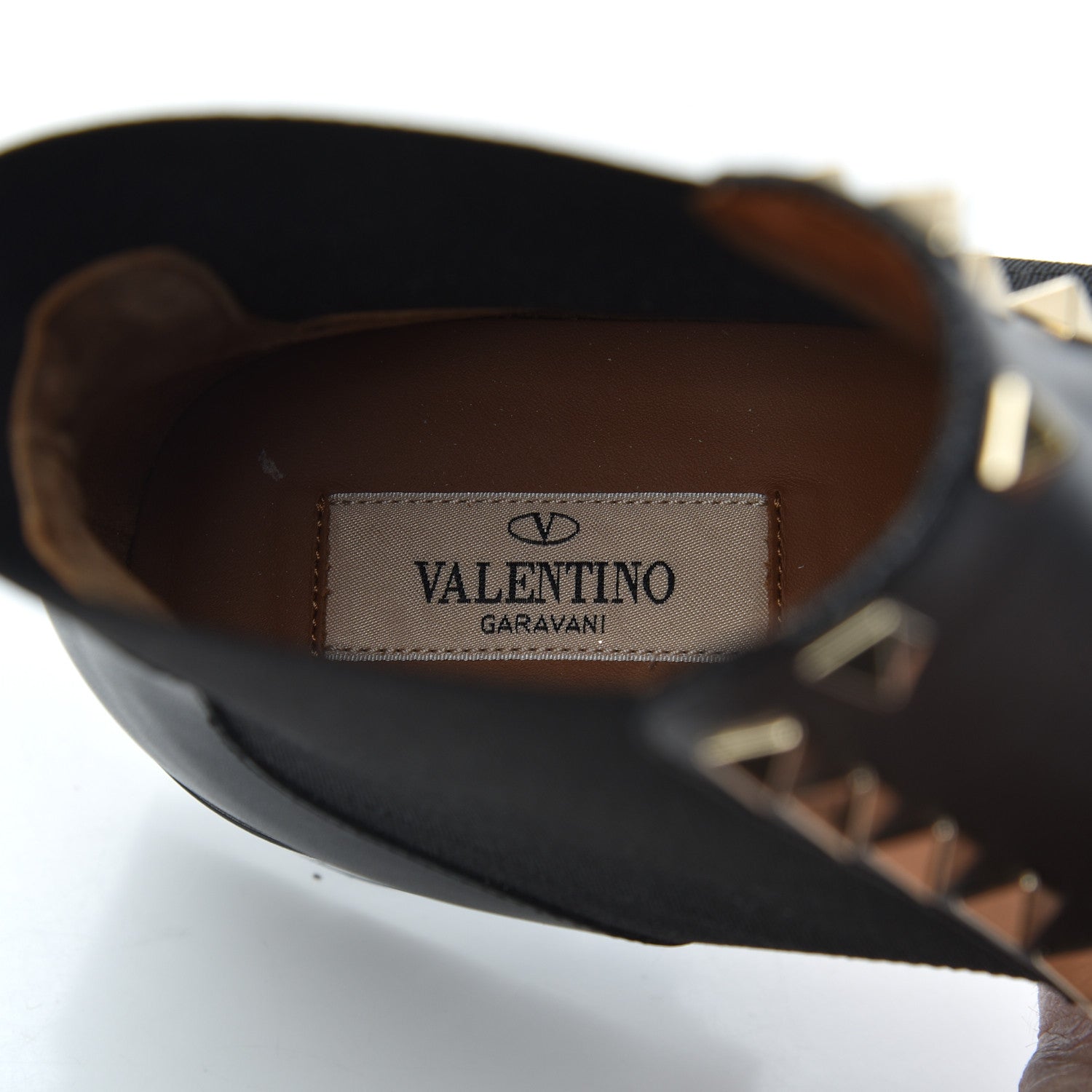Valentino Garavani Calfskin Rockstud Beatle Chelsea 20mm Ankle Boots 39 Black 6 of 9
