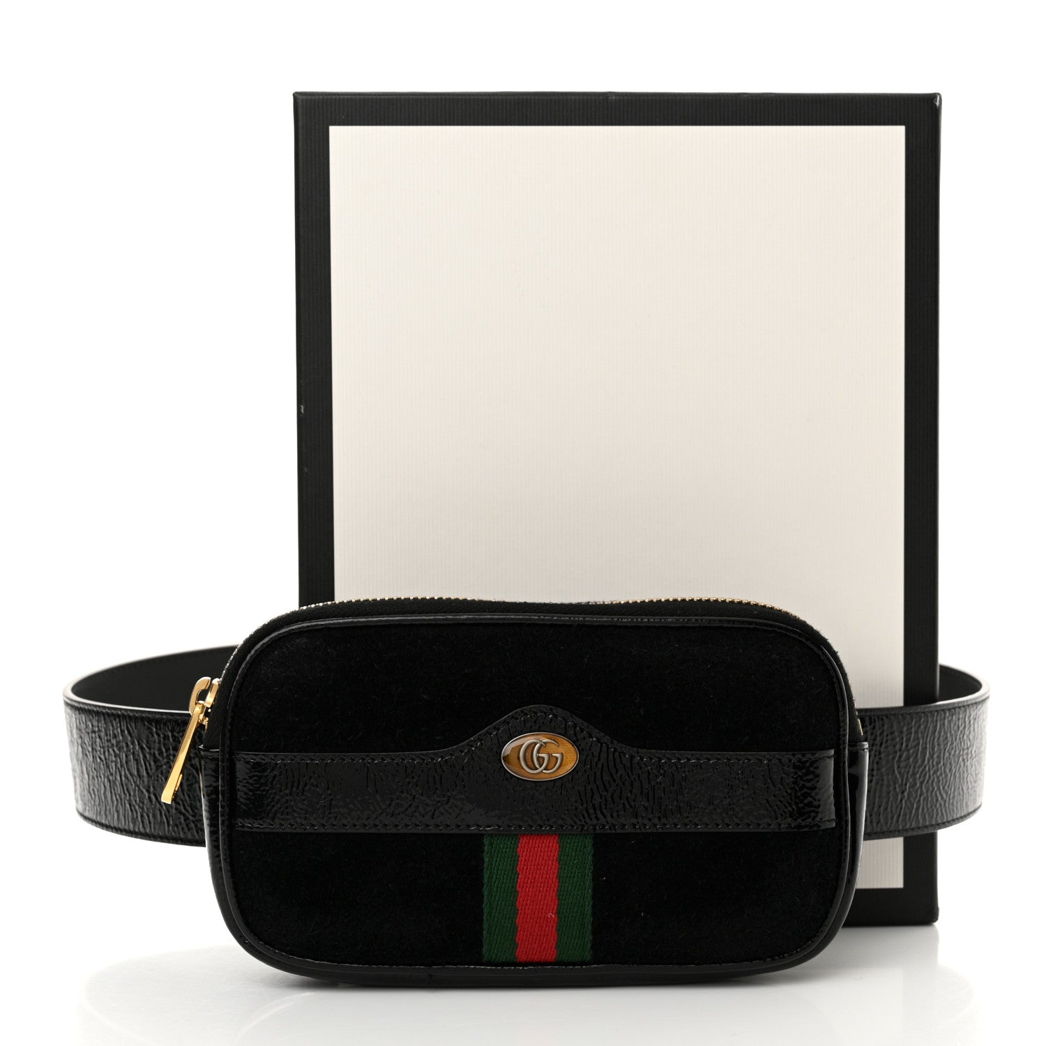Gucci Suede Patent Ophidia Belted iPhone Case 85 34 Black 13 of 13