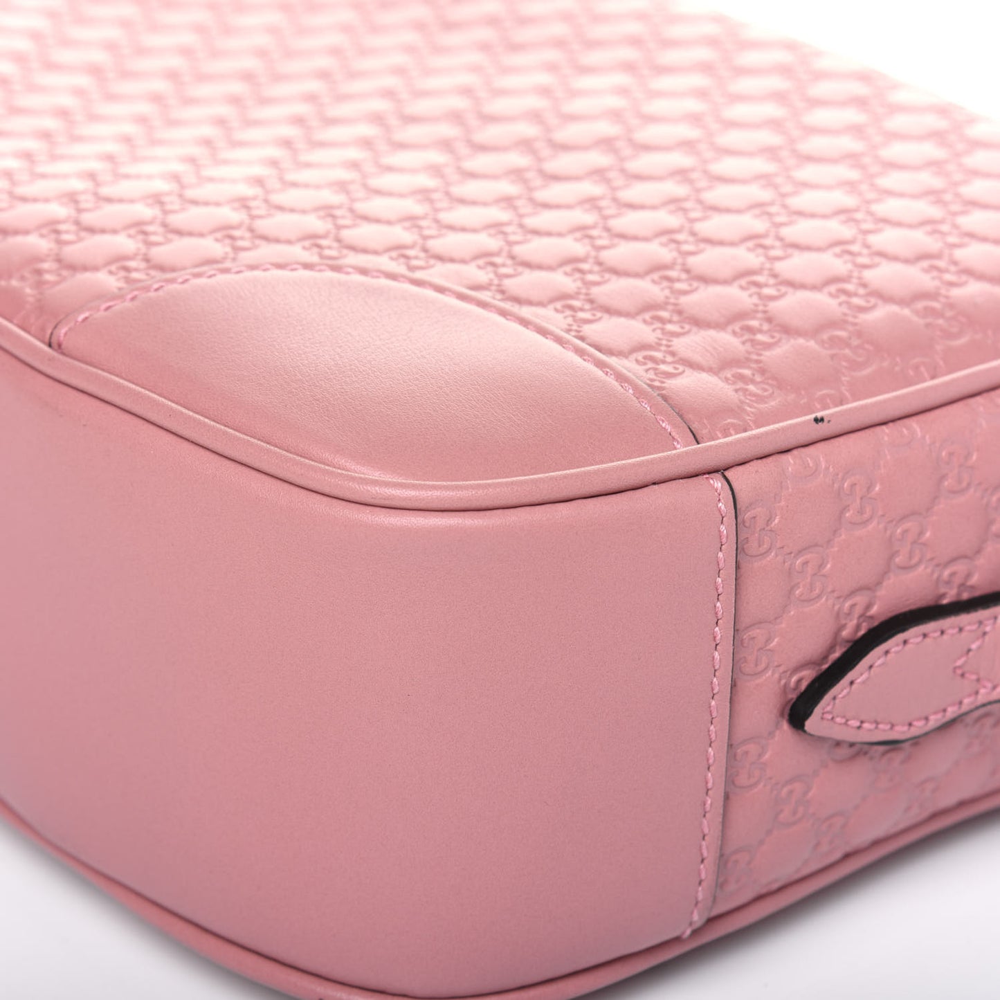 Soft Microguccissima Mini Bree Messenger Bag Soft Pink