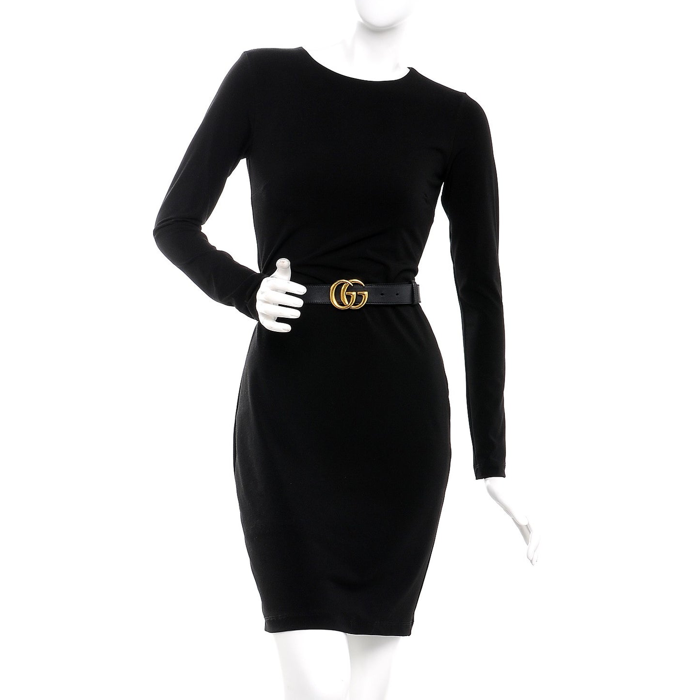 Calfskin Double G 30mm Belt 100 40 Black