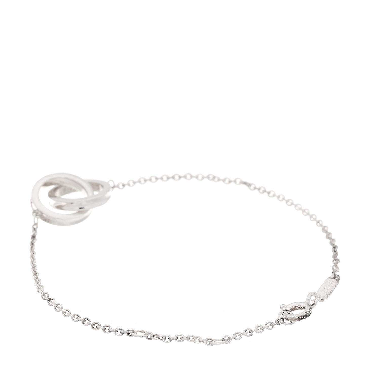 Sterling Silver 1837 Interlocking Bracelet