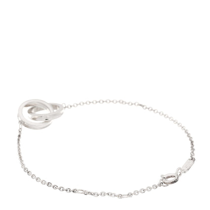 Tiffany Sterling Silver 1837 Interlocking Bracelet 3 of 7