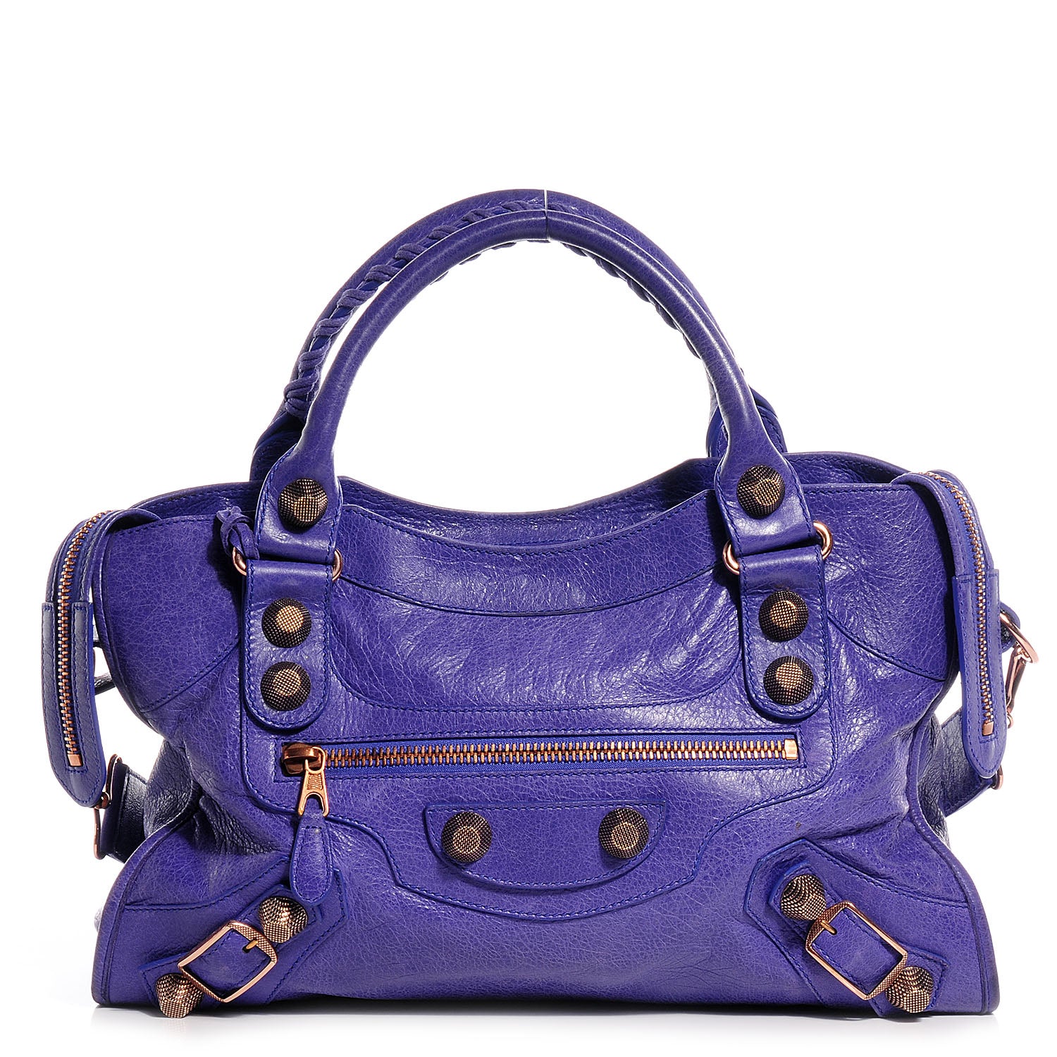 Balenciaga Agneau Giant 21 Rose Gold Hardware City Bleu Lavande 1 of 10