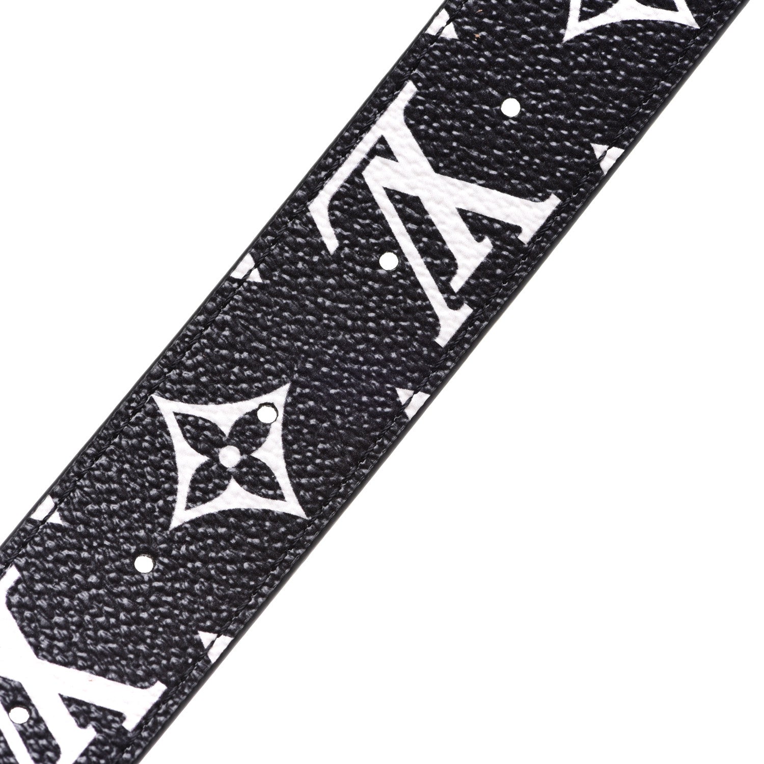 Louis Vuitton Monogram Crafty 30mm Iconic Reversible Belt 85 34 Red Cream Black 3 of 4