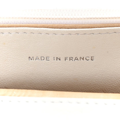 Chanel Caviar Timeless CC Wallet on Chain WOC White 7 of 11