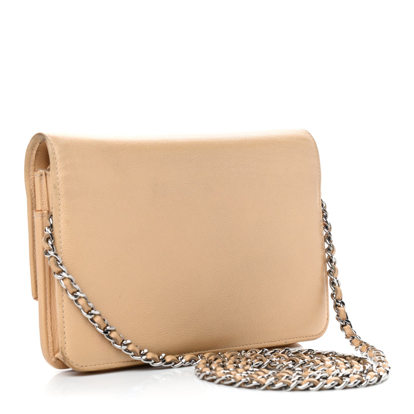Caviar Sevruga Wallet on Chain WOC Beige