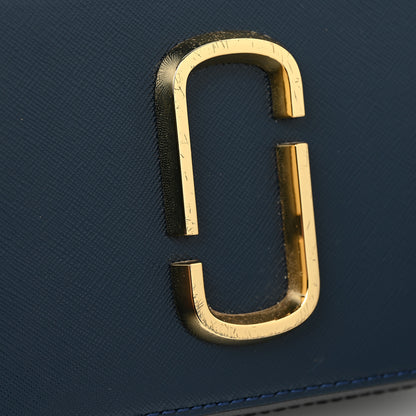 Marc Jacobs Saffiano Small Snapshot Camera Bag New Blue Sea Multicolor 15 of 19