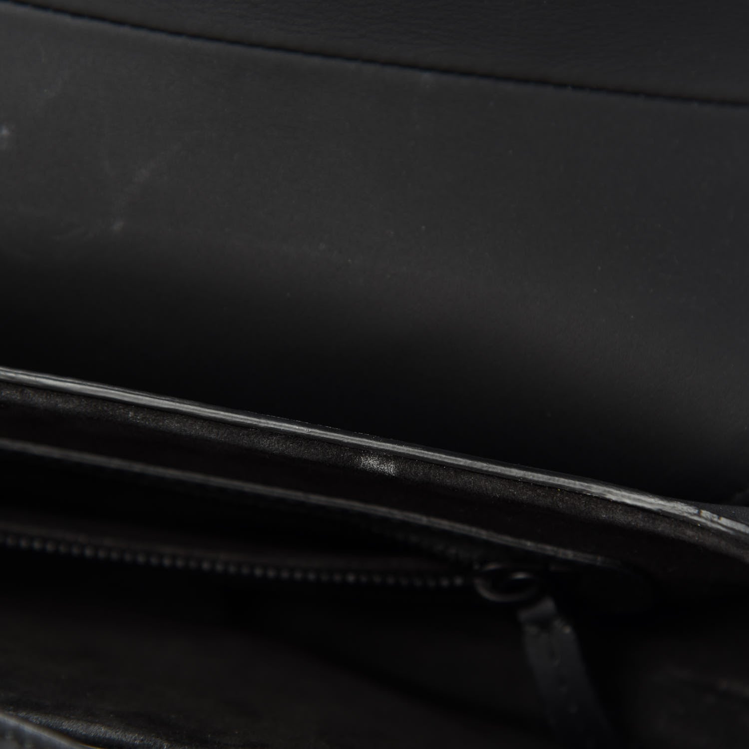 Christian Dior Ultra Matte Calfskin Saddle Bag Black 9 of 14
