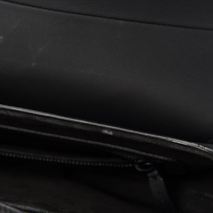 Christian Dior Ultra Matte Calfskin Saddle Bag Black 9 of 14