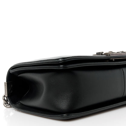 Chanel Lambskin Quilted Medium Boy Flap Black 8 of 11
