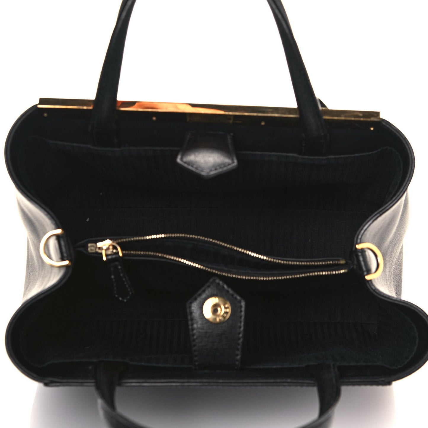 Vitello Elite Petite 2Jours Tote Black