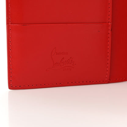 Christian Louboutin Calfskin Studded Loubipass Passport Holder Black 7 of 7