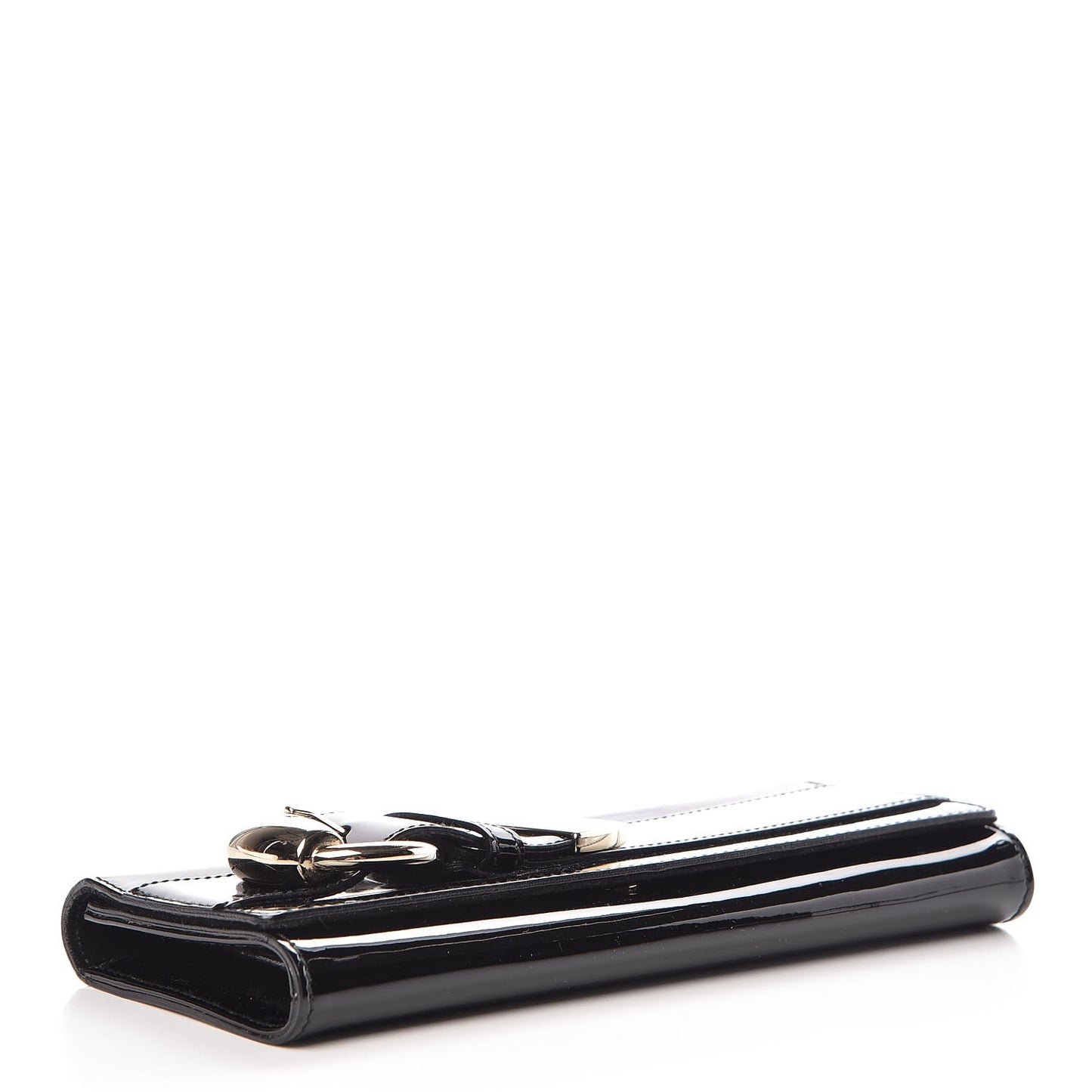 Patent Romy Clutch Black