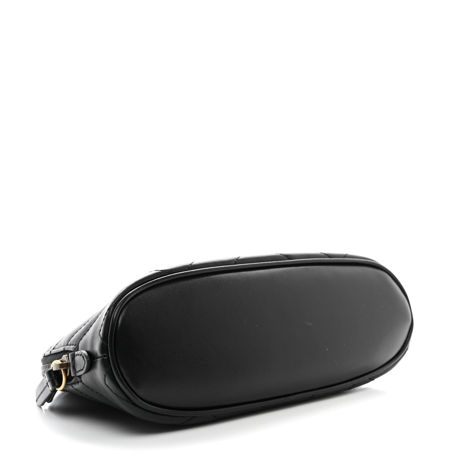 Gucci Calfskin Matelasse Large GG Marmont Pouch Cosmetic Case Black 4 of 7