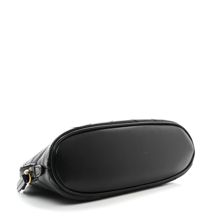 Gucci Calfskin Matelasse Large GG Marmont Pouch Cosmetic Case Black 4 of 7