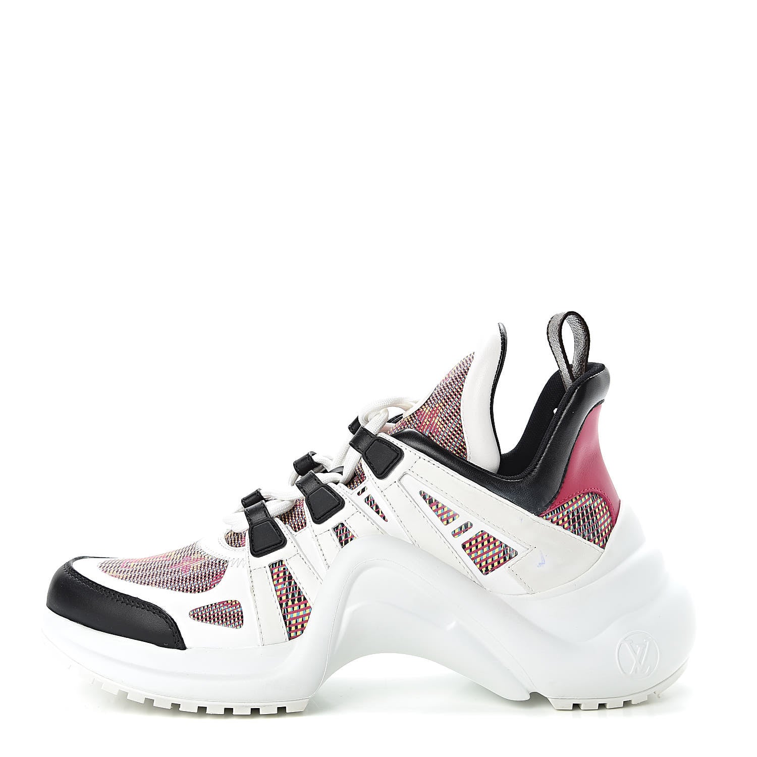 Louis Vuitton Calfskin Nylon LV Pop Archlight Sneaker 39.5 Rose 1 of 11