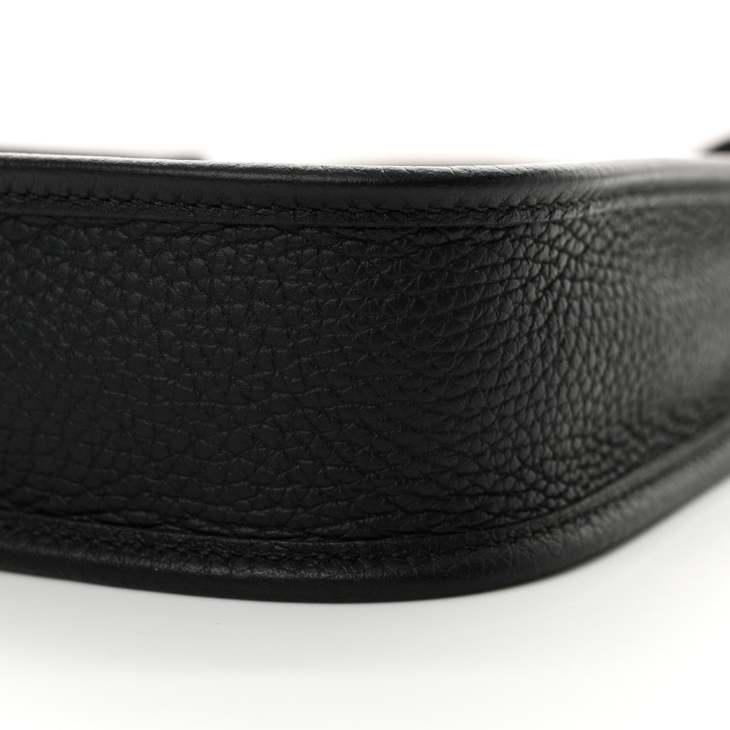 Hermes Taurillon Clemence Evelyne TPM Black 10 of 11