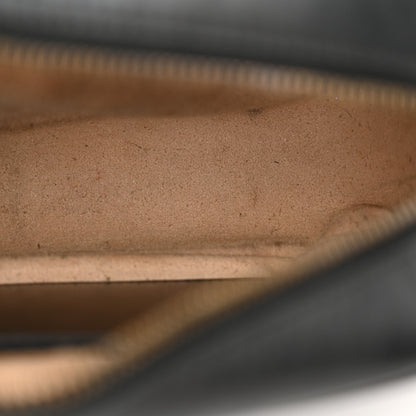 Gucci Calfskin Matelasse Small GG Marmont Chain Shoulder Bag Black 10 of 17