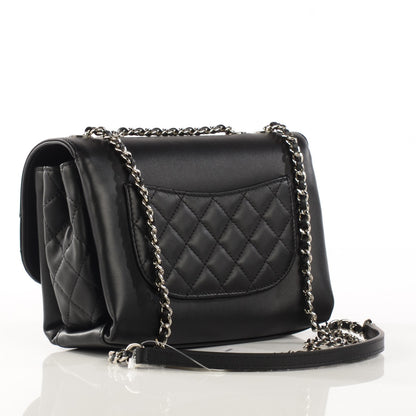 Chanel Calfskin Mini Tramezzo Flap Black 3 of 7