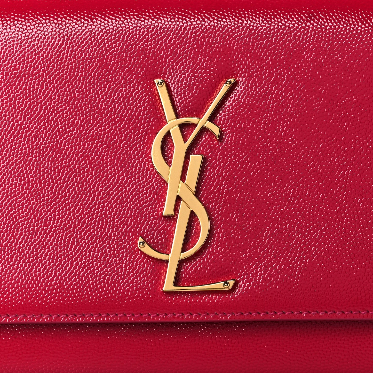Calfskin Classic Monogram Cassandre Clutch Fuchsia