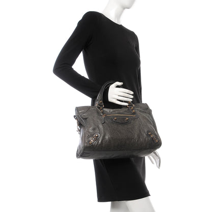 Balenciaga Agneau Giant 12 Rose Gold Hardware City Anthracite 3 of 10