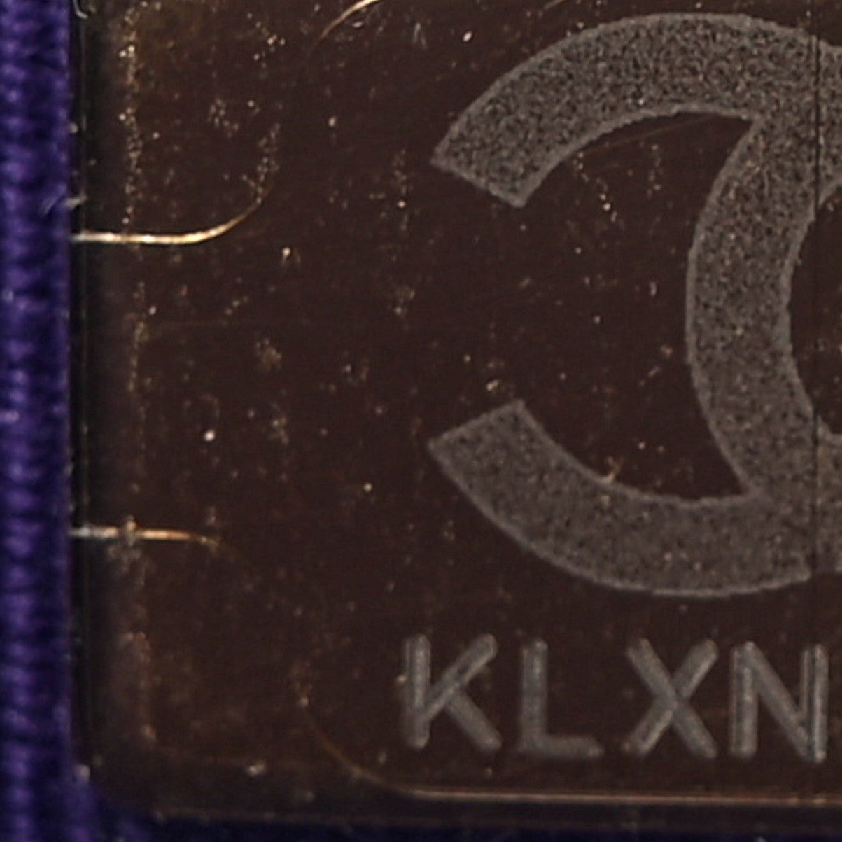 Chanel Caviar Quilted Wallet On Chain WOC Purple 8 of 10
