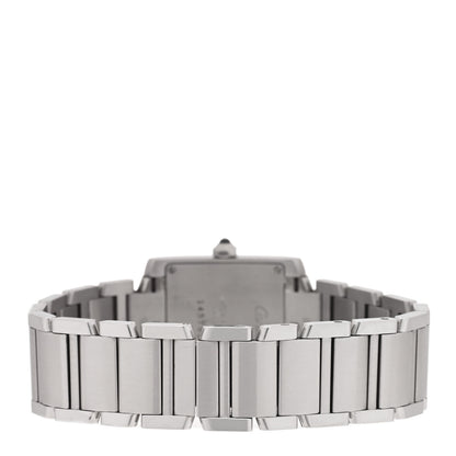 Cartier Stainless Steel 25mm Tank Francaise Quartz Watch 3 of 4