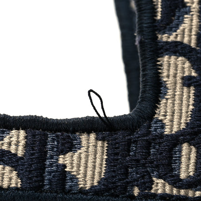 Christian Dior Oblique Mini Book Tote Blue Multicolor 10 of 11