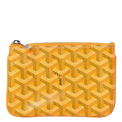 Goyard Goyardine Mini Senat Pochette Yellow 1 of 6