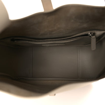 Saint Laurent Smooth Calfskin Small Le 5 A 7 Soft Hobo Sea Salt 5 of 9