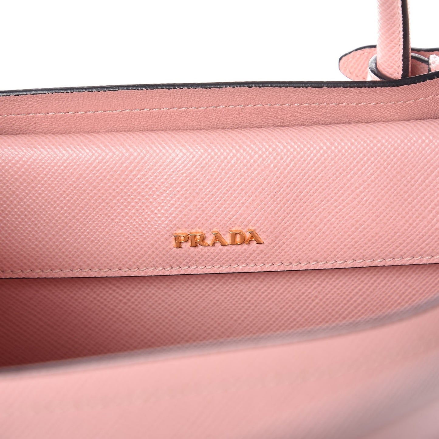 Saffiano Cuir Medium Double Bag Orchidea