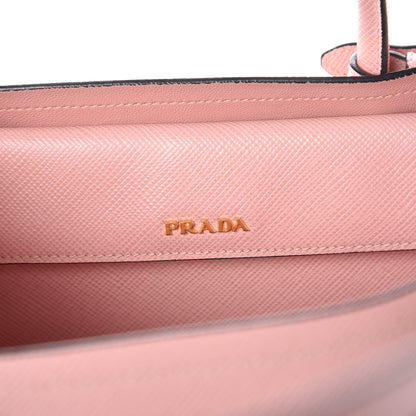 Prada Saffiano Cuir Medium Double Bag Orchidea 7 of 11